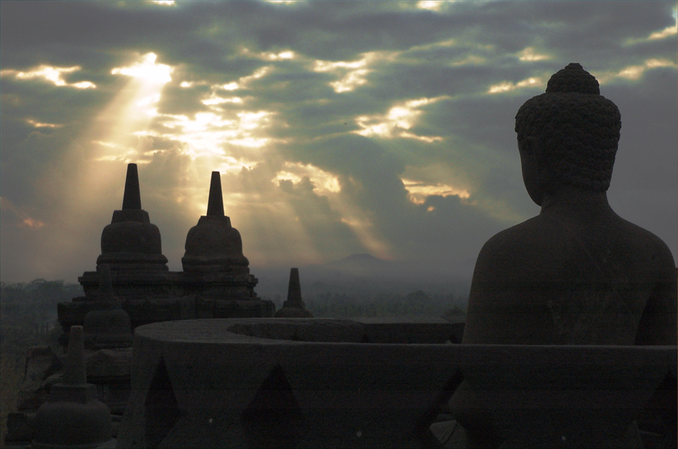 印尼 婆羅浮屠塔 Borobudur