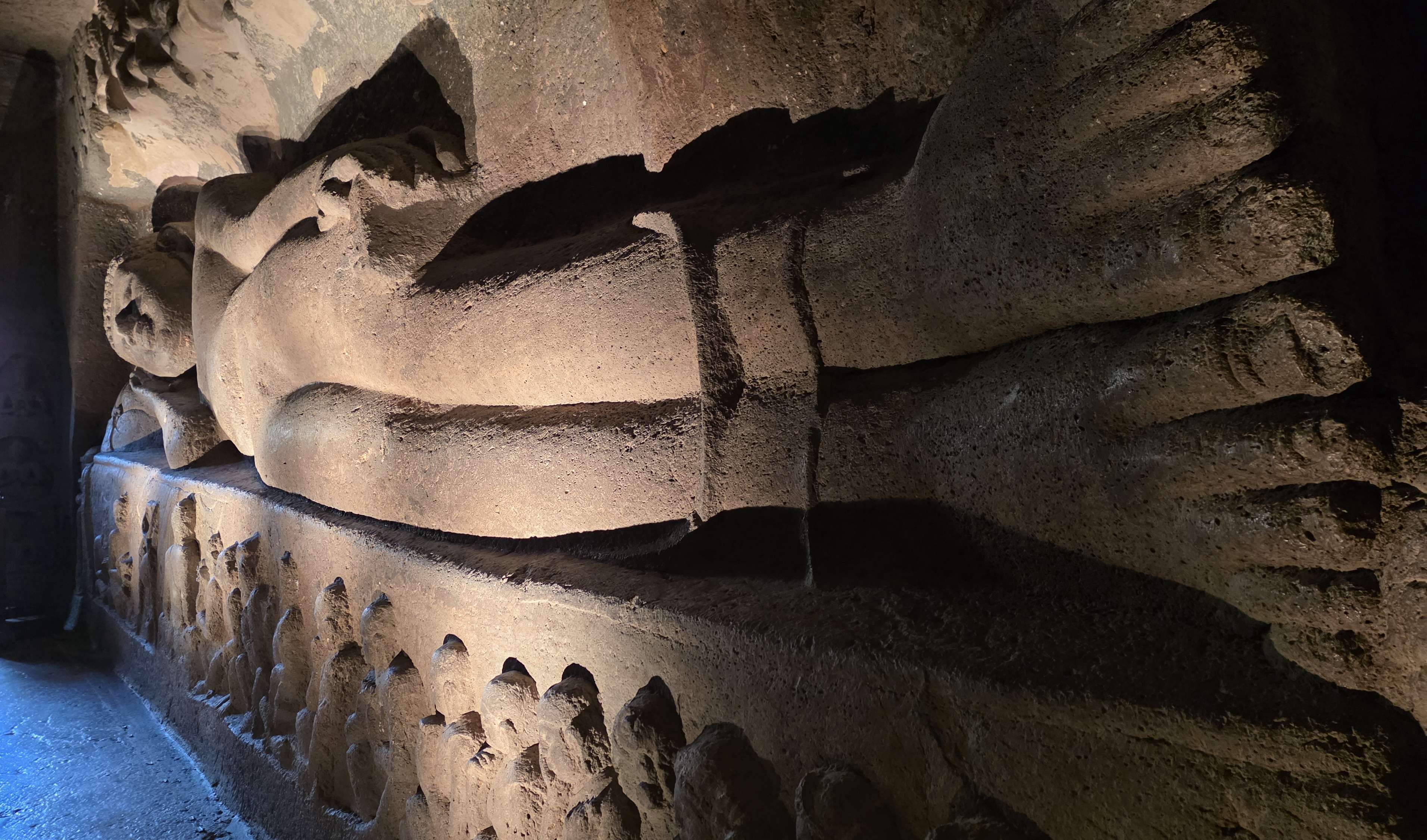 印度  阿旃陀石窟